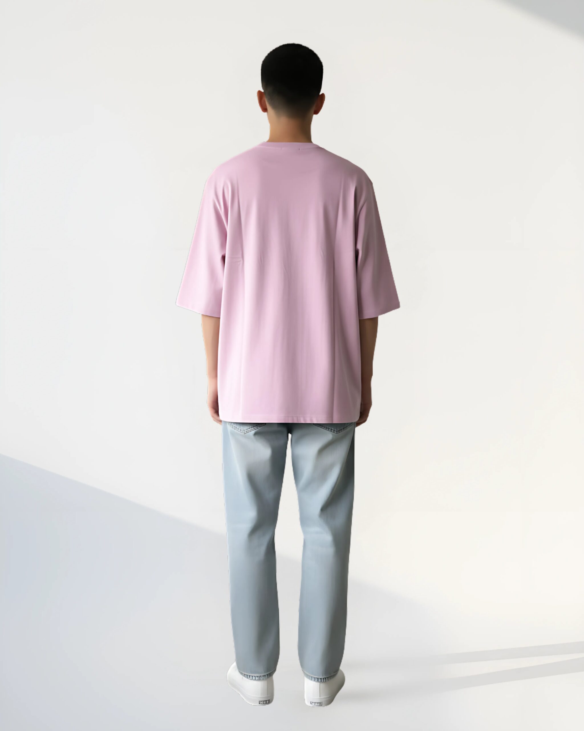 Lavender Bio-Washed Oversized Tee