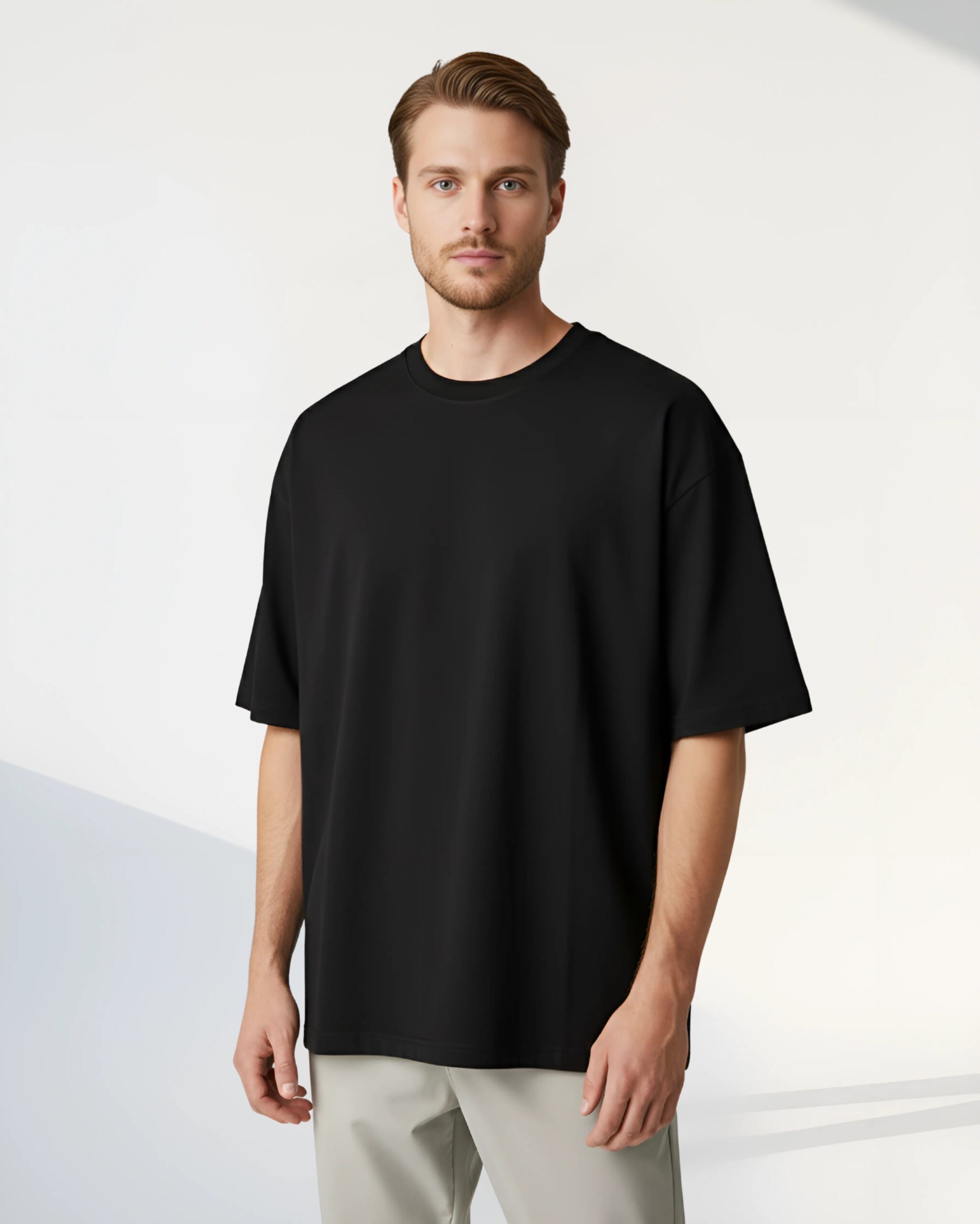 WildLoom Classic Black Oversized T-shirt
