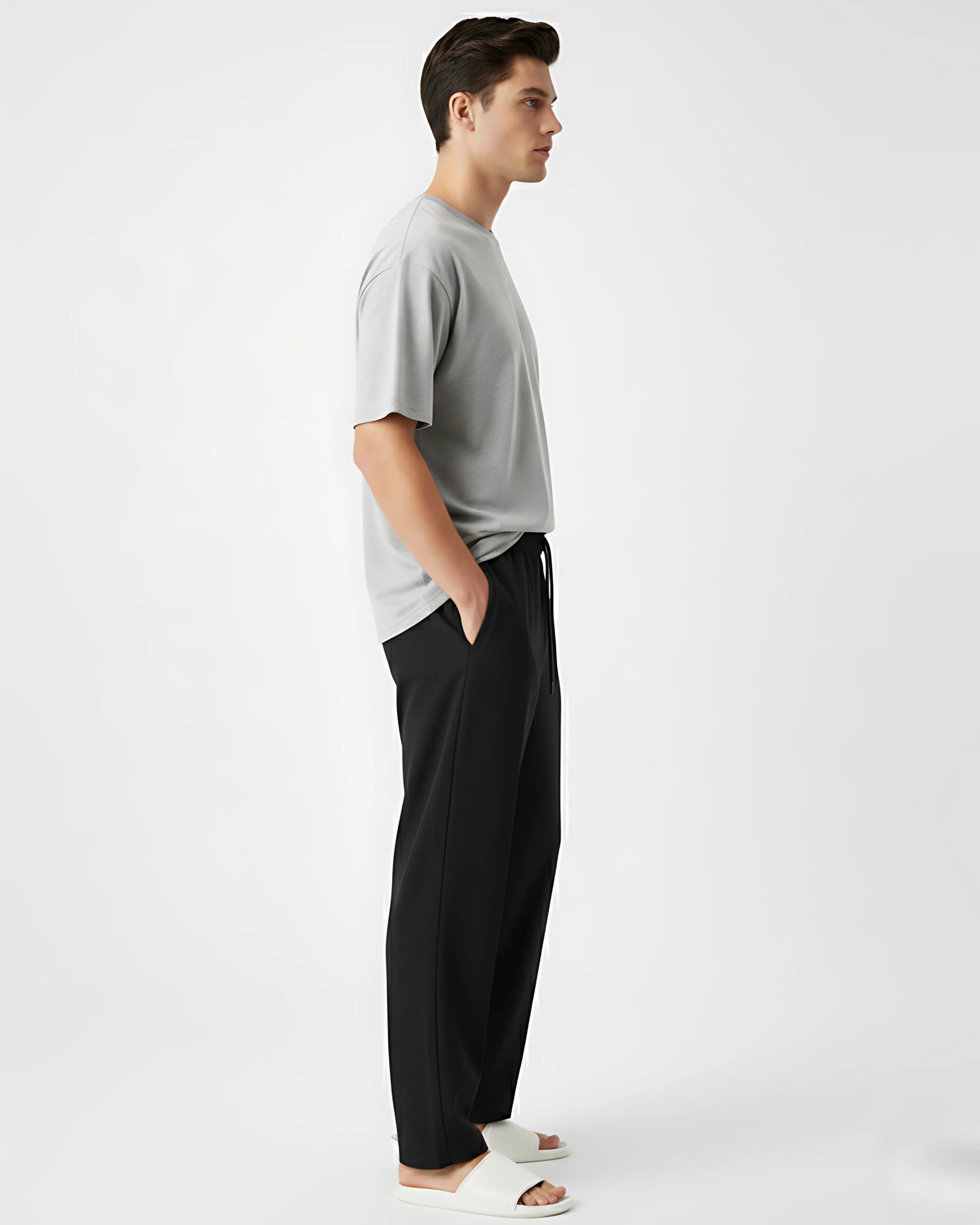 Wildloom 100% Cotton Relaxed-Fit Black Lower - Image 5