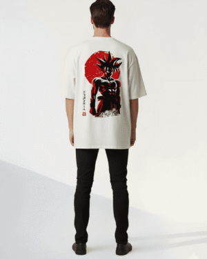 Wild Loom Off-White Essential Oversized T-shirt