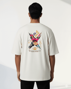 WildLoom Off-White Essential Oversized Tony Tony Chopper T-shirt