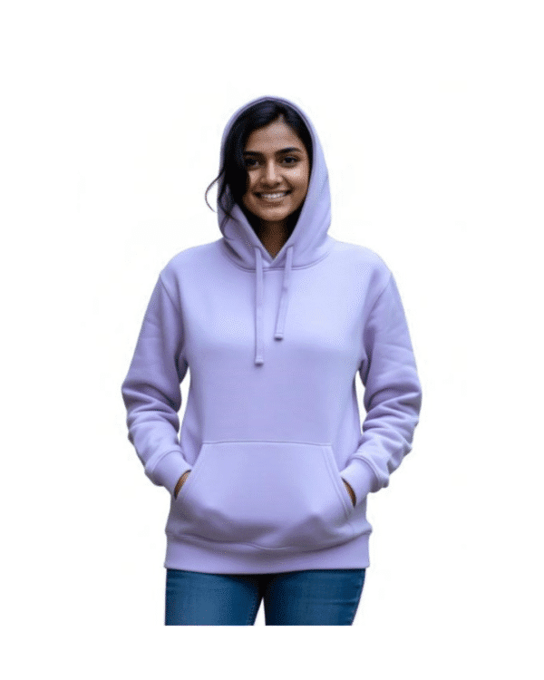 Wildloom 100% Cotton Lavender Hoodie for Men