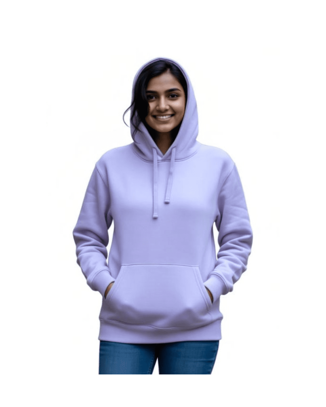 Wildloom 100% Cotton Lavender Hoodie for Men